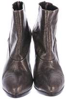 Thumbnail for your product : AllSaints Metallic Semi Pointed-Toe Ankle Boots