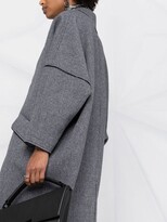 Thumbnail for your product : MM6 MAISON MARGIELA Single-Breasted Tweed Coat