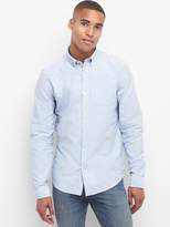 Thumbnail for your product : Gap Oxford bengal stripe slim fit shirt