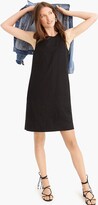 Thumbnail for your product : J.Crew Button-back shift dress in beauchamps linen