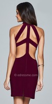 Thumbnail for your product : Faviana Keyhole Cut Out Back Fitted Cocktail Dress
