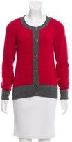 Thumbnail for your product : Chanel Cashmere Rib Knit Cardigan
