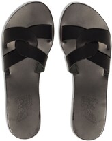 Thumbnail for your product : Ancient Greek Sandals black Desmos crossover leather sandals