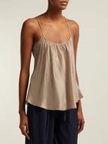 Thumbnail for your product : Loup Charmant Loup Charmant - Scoop Neck Silk Tank Top - Womens