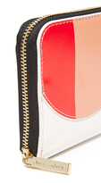 Thumbnail for your product : Alice + Olivia Rainbow Stacey Face Continental Walet