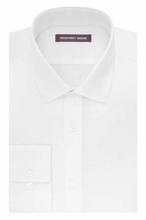 geoffrey beene white dress shirt