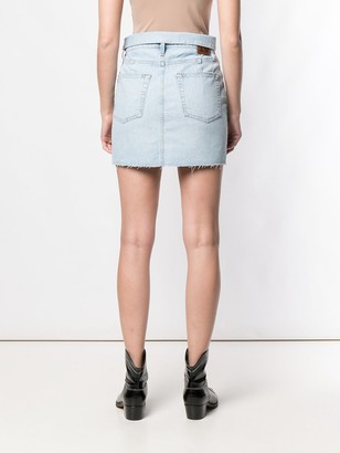 Jean Atelier Denim Mini Skirt