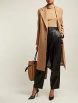 Thumbnail for your product : Joseph Magnus Single Breasted Wool Blend Coat - Womens - Camel