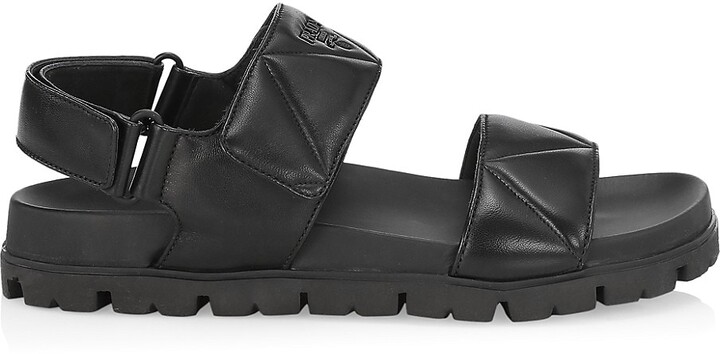 Prada Quilted Leather Sport Sandals - ShopStyle