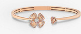 Thumbnail for your product : Bvlgari Fiorever 18ct rose-gold and diamond bracelet