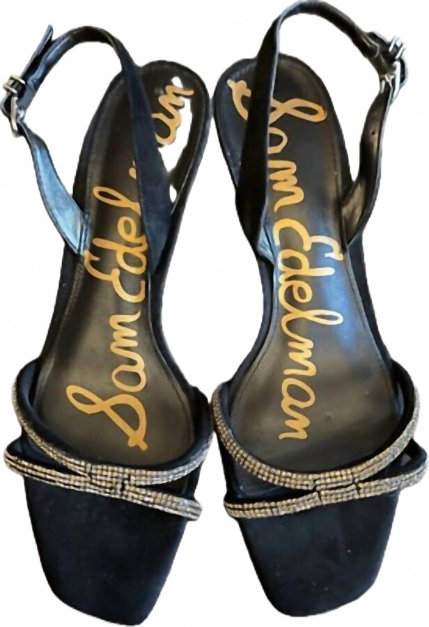 Sam Edelman Women's Ronan Heels In Black Suede