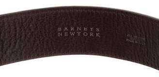 Barneys New York Barney's New York Leather Buckle Belt