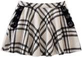Thumbnail for your product : Kate Spade Girls' Plaid Skirt with Button Details