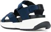 Thumbnail for your product : MM6 MAISON MARGIELA crossover platform sandals