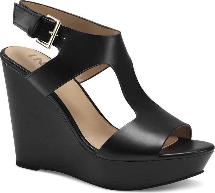 INC International Concepts Valleri Wedge Sandals, Created for Macy's  Women's Shoes - ShopStyle
