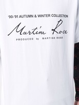 Thumbnail for your product : Martine Rose logo print T-shirt