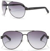 Thumbnail for your product : Fossil Aviator 63mm Sunglasses