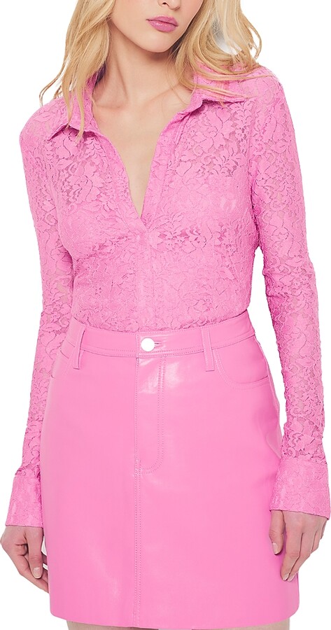 AS by DF Dixie Stretch Lace Blouse