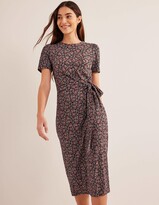 Thumbnail for your product : Boden Knot Front Jersey Midi Dress
