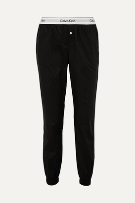 Calvin Klein Underwear Modern Cotton-poplin Track Pants - Black - x small