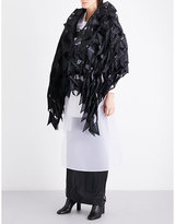 Thumbnail for your product : Junya Watanabe Spike belted organza cape