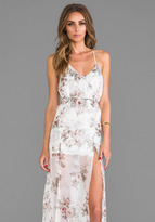 Thumbnail for your product : For Love & Lemons Victorian Maxi Tank Dress w/ Slits