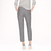 Thumbnail for your product : J.Crew Cropped Donegal wool pant
