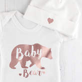 Thumbnail for your product : Betty Bramble New Baby Girl Gift Set With Baby Grow And Hat