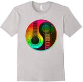 Thumbnail for your product : Yin & Yang Yin-Yang Colorful Rock Guitar T-Shirt For Guitarist