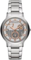 Thumbnail for your product : Emporio Armani Medium Stainless Steel Two-Hand Watch, Gray