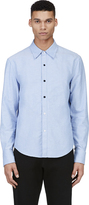 Thumbnail for your product : Band Of Outsiders Blue Trapped Bib 2003 Shirt