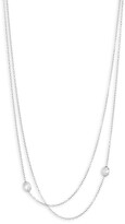 Thumbnail for your product : Renee Lewis 18K White Gold & Antique Diamond Necklace