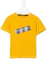 Thumbnail for your product : Dolce & Gabbana Kids logo print T-shirt