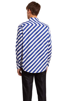 Kenzo Striped Button-Up Shirt