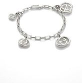Thumbnail for your product : Gucci Sterling Silver Double G Multi Charm Bracelet