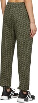 Thumbnail for your product : Versace Green & Black Logo Lounge Pants