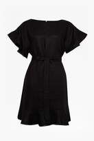 Thumbnail for your product : Great Plains Cotton Linen Frill Dress