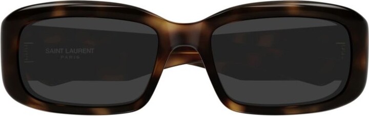 Saint Laurent Eyewear Rectangle-Frame Sunglasses