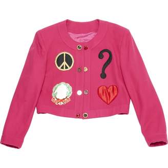 Moschino Cheap & Chic Moschino Cheap And Chic Pink Wool Jacket for Women