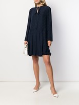 Thumbnail for your product : Valentino Tie-Neck Shift Dress