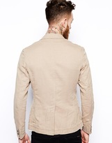 Thumbnail for your product : Selected Lightweight Linen Mix Blazer
