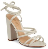 Thumbnail for your product : Schutz Lohanna Leather Block Heel Sandals
