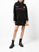 Thumbnail for your product : AAPE BY *A BATHING APE® Logo Print Hooded Dress