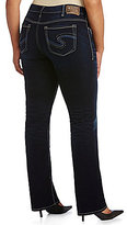Thumbnail for your product : Silver Jeans Co. Plus Suki Slim Bootcut Jeans