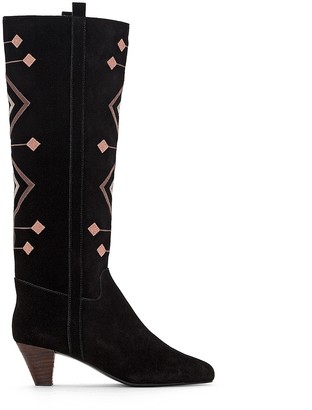 La Redoute Collections Folk Style Leather Boots