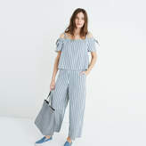 Thumbnail for your product : Madewell Striped Cold-Shoulder Jumpsuit