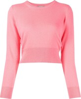 Thumbnail for your product : N.Peal Round-Neck Organic Cashmere Jumper