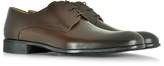 Thumbnail for your product : Moreschi Liverpool Dark Brown Leather Derby w/Rubber Sole