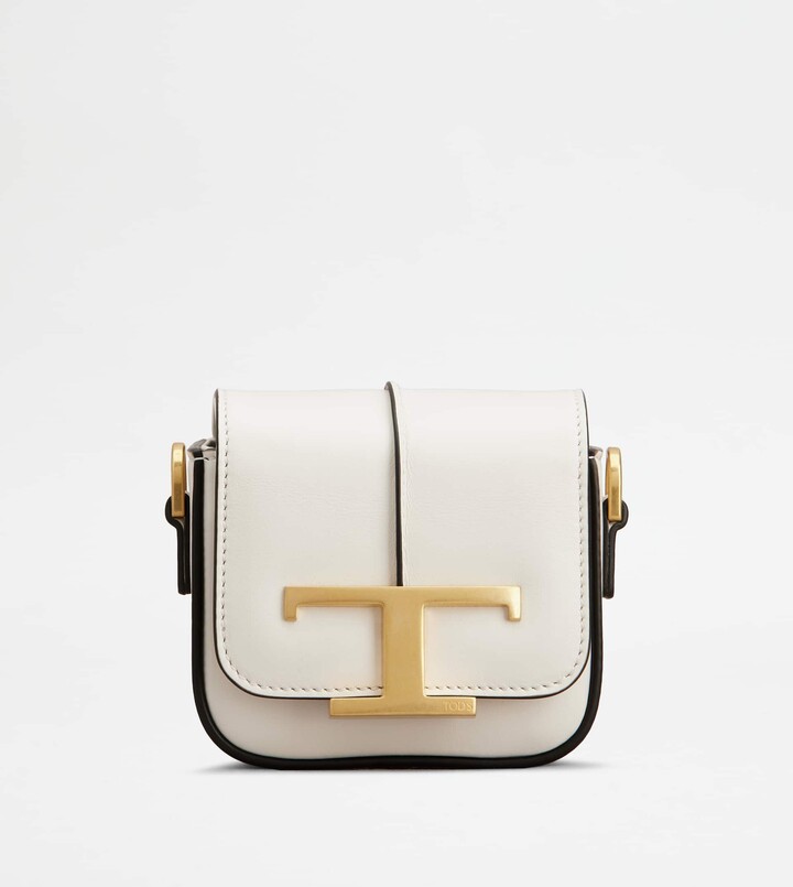 Tod's T Timeless Crossbody Bag in Leather Micro ShopStyle