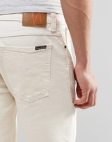 Thumbnail for your product : Nudie Jeans Skinny Lin Super Skinny Jeans Ecru Stretch